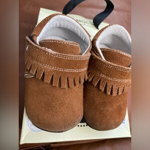 Jack and Lily My Mocs moccasins 12-18 months